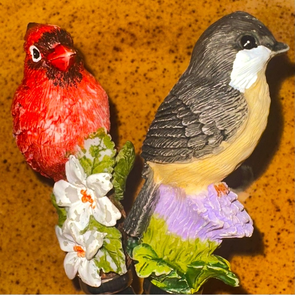 Boston Warehouse Song Bird Cheese/Jam Spreader Set of 2 Stainless Steel Vintage